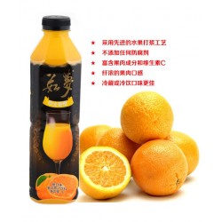 大湖 茹夢 飲料 果汁&mdash;&mdash;1L裝 橙汁 12瓶/箱