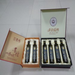 全國招商亞麻籽油500ml瓶裝 禮盒裝亞麻籽油 一級(jí)冷軋高亞麻酸