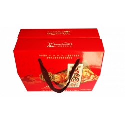 中低端盒裝月餅 喜團(tuán)圓禮盒月餅 工廠員工中秋福利月餅超低價(jià)批發(fā)