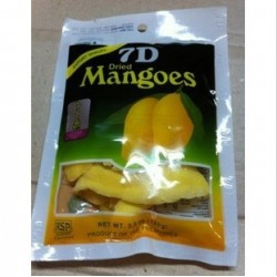 菲律賓特產(chǎn)7D芒果干90克 最新包裝帶激光防偽標(biāo)志,帶標(biāo)簽哦