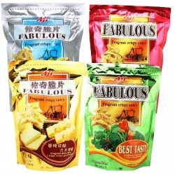 促銷(xiāo)!馬來(lái)西亞Aji尼西亞驚奇脆餅干 四味齊全 特產(chǎn)零食批發(fā)200g