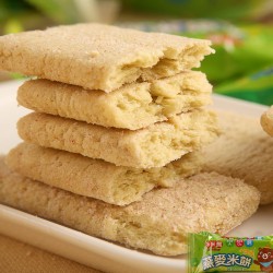 臺灣進(jìn)口零食 北田多米熊燕麥米餅蔬菜口味100g 幼兒米餅 非油炸