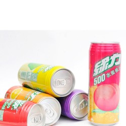 整箱批發(fā) 臺灣綠力系列果汁飲料490ml*24聽/箱 9個口味 熱銷食品