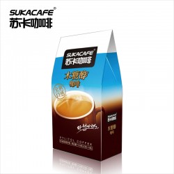 新加坡蘇卡咖啡 80g木糖醇咖啡 三合一速溶咖啡 低熱量無(wú)糖食品