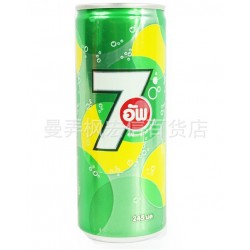 泰國進口 百事可樂 七喜檸檬味飲料 罐裝 245ml*24聽/件