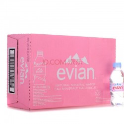 Evian 依云 天然礦泉水 330ml*24 法國原裝進口