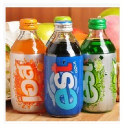 泰國進(jìn)口est蘇打汽水  三種口味 玻璃瓶裝 250ml