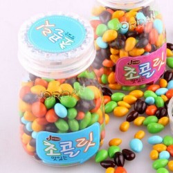 香港進(jìn)口佐敦葵花籽巧克力代可可巧克力豆60g 糖果巧克力12瓶/盒