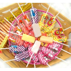 泰國進(jìn)口兒童棒棒糖水果味冰淇淋棒棒糖24支裝 糖果216克*48包/箱