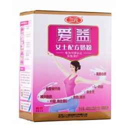 三元愛益女士配方奶粉 專為女性設(shè)計奶粉 400g/盒（25g*16袋）