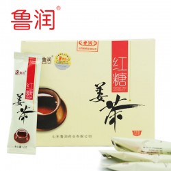 【爆款】新款 沖調(diào)飲品魯潤速溶紅糖姜茶預(yù)防感冒 120g/盒