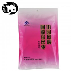 田園風(fēng)保健品級阿膠金絲棗 散裝300g/袋 蜜餞批發(fā)零售