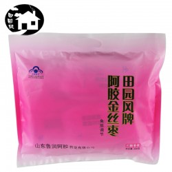 田園風(fēng)阿膠金絲棗三顆棗增強免疫 600g 最好過節(jié)送人的禮品