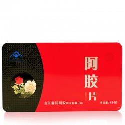 阿膠塊/片 正宗東阿生產(chǎn)   480g鐵盒裝 藍帽增強免疫力