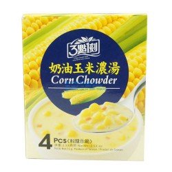 三點一刻臺灣進(jìn)口食品批發(fā) 3點1刻奶油玉米濃湯 3.15營養(yǎng)早餐72g