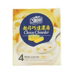 三點一刻臺灣進口食品批發(fā) 3點1刻吉士巧達濃湯3.15沖調(diào)飲品72g
