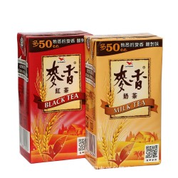 臺灣進口食品 300ml麥香奶茶 麥香紅茶 休閑食品 熟悉的麥香
