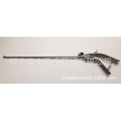 腹腔鏡手術(shù)器械 槍形持針鉗 槍形持針鉗彎頭直頭 槍形持針器