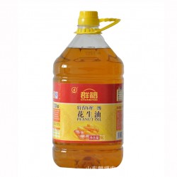 廠家自銷自產(chǎn) 群福特香壓榨一級花生油5L*4  特價批發(fā) 銷售