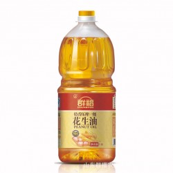 群福1.8L*6 特香壓榨花生油 優(yōu)質(zhì)食用油 花生油 家庭必備好油