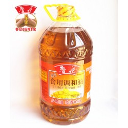 正品專供山東魯花食用調(diào)和油（原魯花花生調(diào)和油）5L*4