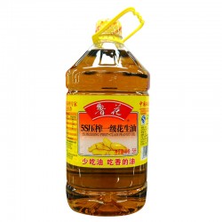 批發(fā)團(tuán)購5L裝魯花5S壓榨一級(jí)花生油/魯花花生油鄭州總代理/