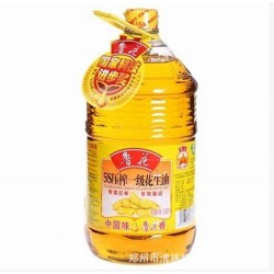 魯花花生油5.436L  魯花5S壓榨一級(jí)花生油 多省包郵全國(guó)促銷(xiāo)
