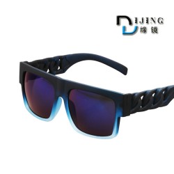 廠家直銷男女韓潮流墨鏡百搭麻花腿 炫麗反光太陽鏡遮陽鏡 5607