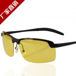 廠家直銷夜視鏡開車專用司機(jī)鏡夜間晚上防眩光偏光駕駛鏡3043