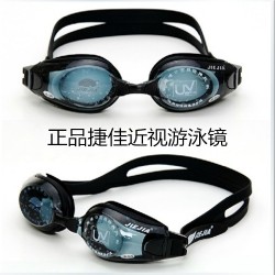 廠家直銷 正品捷佳近視泳鏡 防水防霧游泳鏡男女150度到850度成人
